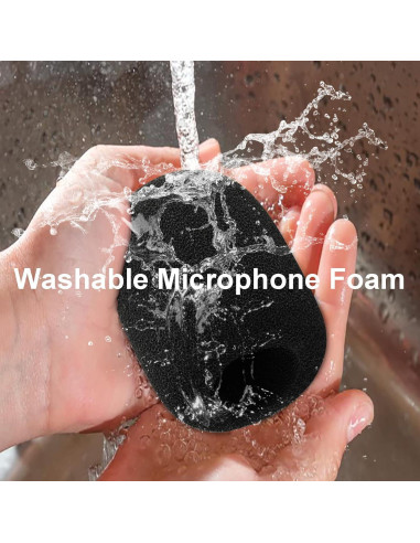 Filtro Pop LEFXMOPHY para micrófono FIFINE A6 A6T A8 - Espuma Lavable