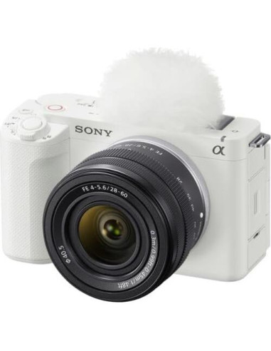 Cámara Sin Espejo Sony ZV-E1 Blanca con Lente 28-60mm y Accesorios