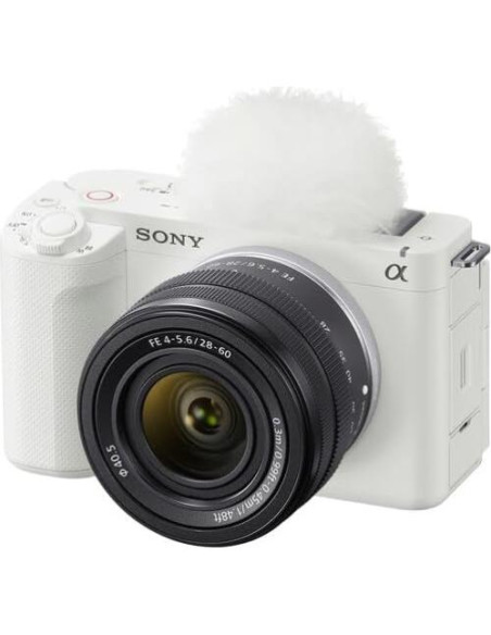 Cámara Sin Espejo Sony ZV-E1 Blanca con Lente 28-60mm y Accesorios