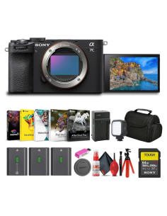 Cámara Sin Espejo Sony Alpha 7C II 33MP + Accesorios Completo