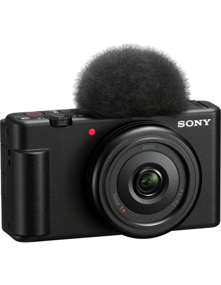 Cámara Vlog Sony ZV-1F Negra con Accesorios Avanzados
