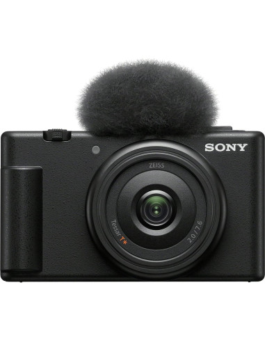 Cámara Vlog Sony ZV-1F Negra con Accesorios Avanzados