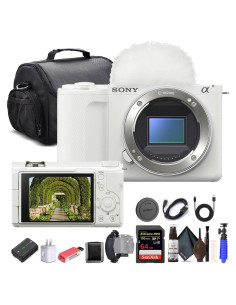 Cámara Sin Espejo Sony Alpha ZV-E10 II Blanco + Accesorios