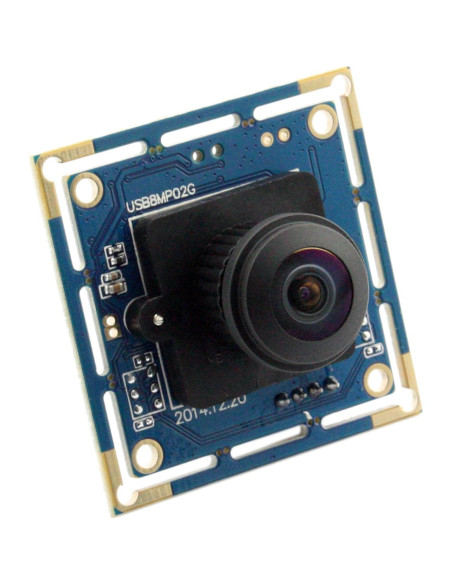 Cámara USB ELP 8MP Gran Angular Ojo de Pez 180 4K