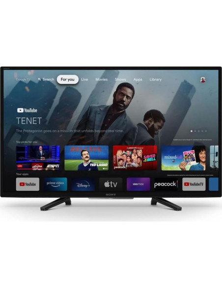 Televisor Sony 32" W830K HD LED HDR 2022 + Adaptador 6 Salidas