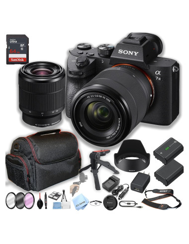 Cámara Sin Espejo Sony Alpha a7 III + Lente 28-70mm + Accesorios