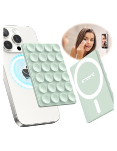 Soporte Magnético para Teléfono amBand - Verde Matcha, 7.62cm