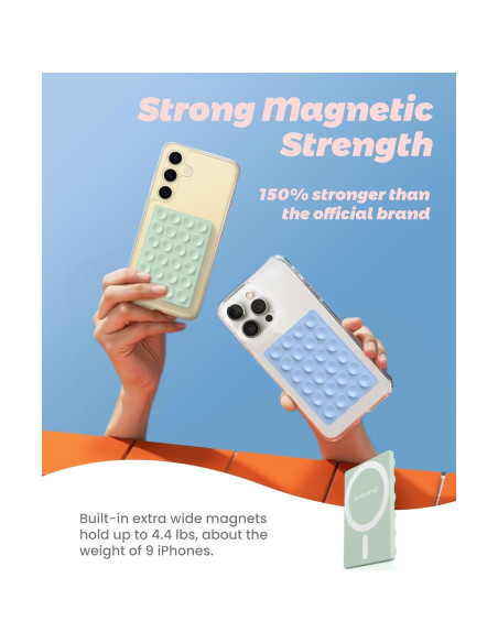 Soporte Magnético para Teléfono amBand - Verde Matcha, 7.62cm