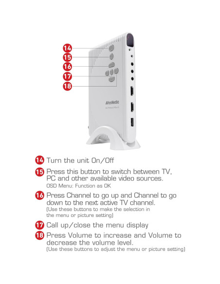 AVerMedia A200P TVBox Híbrido HD con Múltiples Entradas