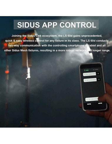 Aputure LS 60D Luz LED de Video 60W CRI 95+ Efectos Integrados