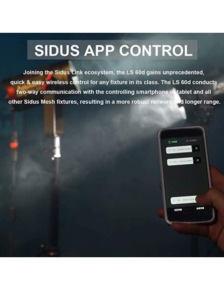 Aputure LS 60D Luz LED de Video 60W CRI 95+ Efectos Integrados