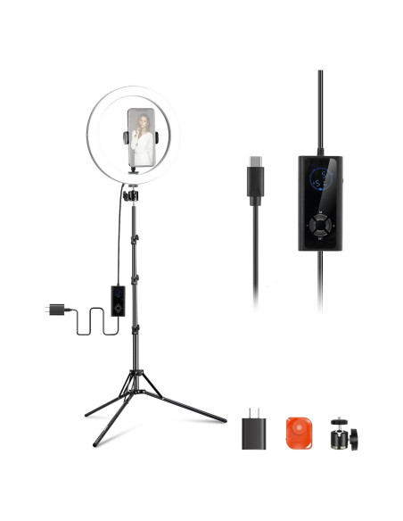 Luz de Anillo LED NEEWER 30cm 24W Bi Color 2900-7000K