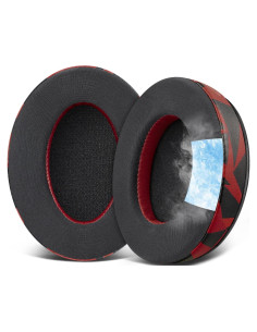 Almohadillas de Gel Refrigerante SOULWIT para Auriculares HyperX - Tormenta Roja