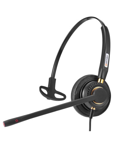 Auriculares USB Arama A800USB con micrófono cancelador de ruido