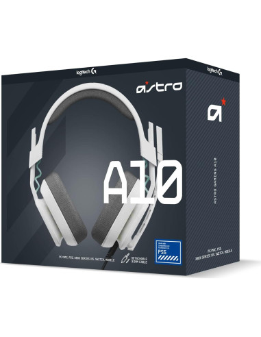 Auriculares Gaming Astro A10 Gen 2 con Cable - Over-Ear para PS5, PS4, PC, Switch