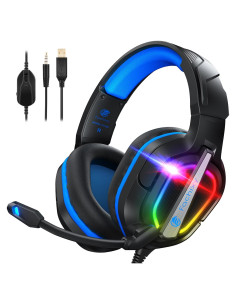 Auriculares Gaming Fachixy FC-200 con Micrófono y RGB