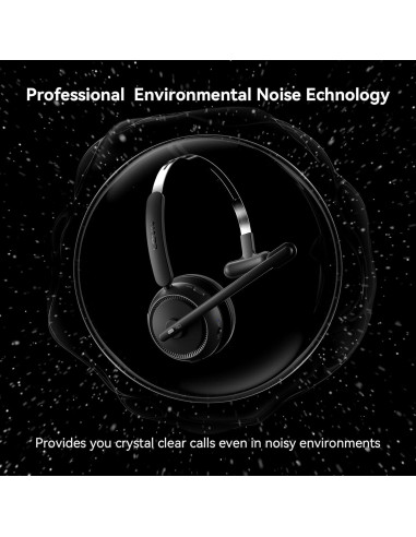 Auricular Inalámbrico LEVN CT001 Bluetooth 5.2 con Cancelación de Ruido