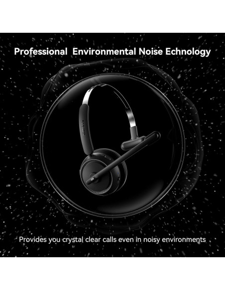 Auricular Inalámbrico LEVN CT001 Bluetooth 5.2 con Cancelación de Ruido