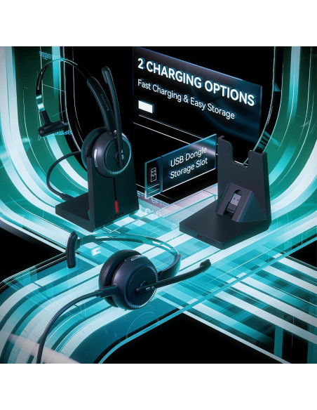 Auricular Inalámbrico LEVN CT001 Bluetooth 5.2 con Cancelación de Ruido