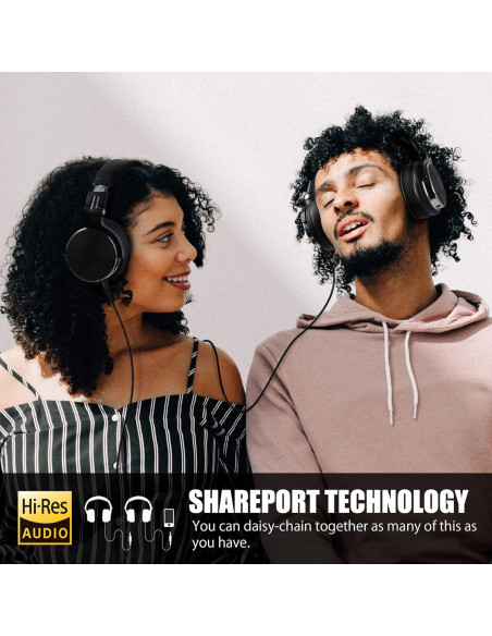 Auriculares OneOdio Pro-50 Hi-Res sobre la Oreja con Aislamiento