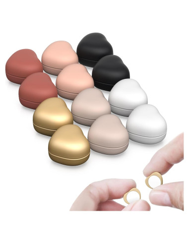 12 Pares de Pines Magnéticos Elegantes para Hijab - Sin Agujas