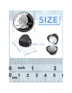 12 Pares de Pines Magnéticos Elegantes para Hijab - Sin Agujas 2