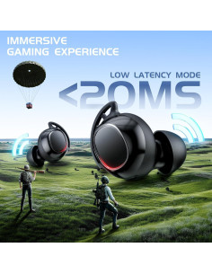 Auriculares Gaming IAMJOY DG-1 Inalámbricos 20ms Latencia 90H 2