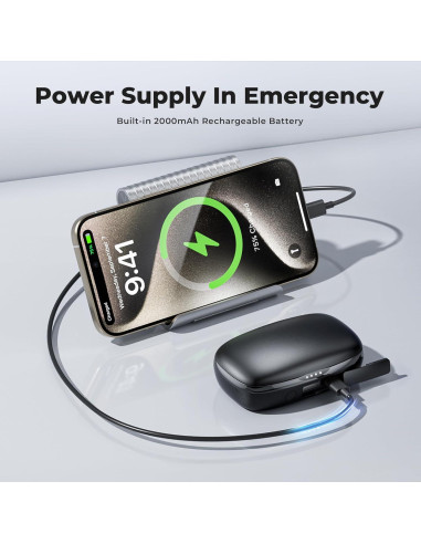 Auriculares Gaming IAMJOY DG-1 Inalámbricos 20ms Latencia 90H