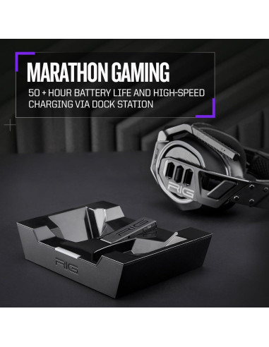 Auriculares Inalámbricos RIG 900 MAX HX - Bluetooth 5.2 - 60h Batería