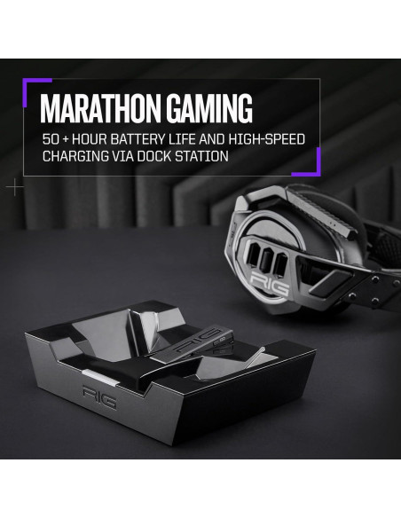 Auriculares Inalámbricos RIG 900 MAX HX - Bluetooth 5.2 - 60h Batería