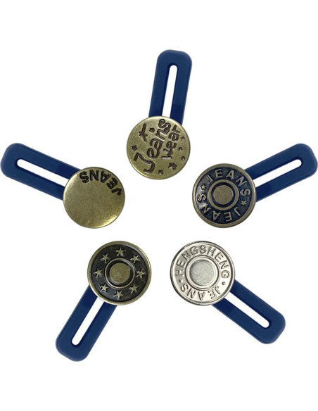 10 Piezas Extensores de Botón para Pantalones y Camisas Yuntop