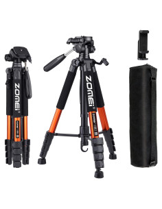 Trípode ZOMEI 188 cm Aluminio Profesional para Cámara DSLR