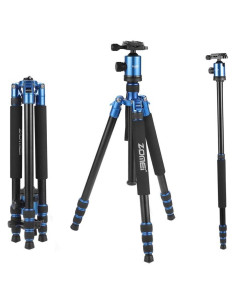 Trípode ZOMEI Z818 de Aluminio 165 cm Ligero 1.58 kg