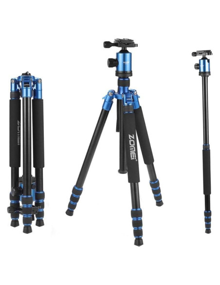 Trípode ZOMEI Z818 de Aluminio 165 cm Ligero 1.58 kg
