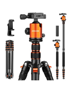 Trípode de Alta Resistencia JOILCAN 85" para Cámara y Teléfono