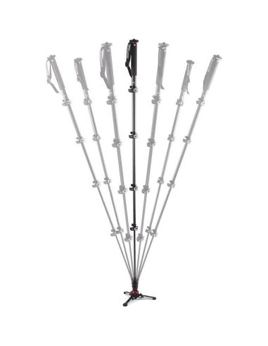 Monopie de Video Manfrotto MVMXPROC5 de Fibra de Carbono 5 Secciones