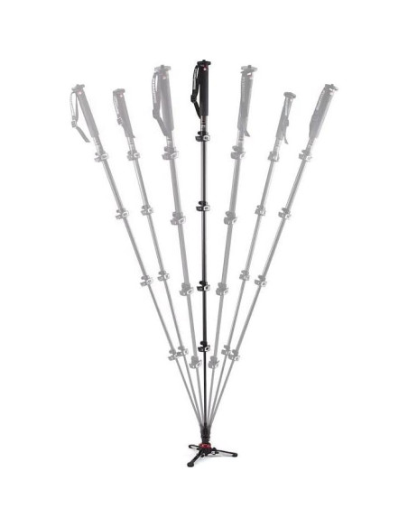 Monopie de Video Manfrotto MVMXPROC5 de Fibra de Carbono 5 Secciones