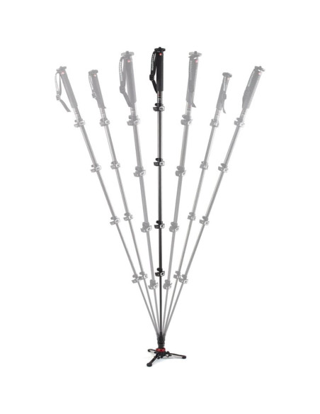 Monopie de Video Manfrotto MVMXPROC5 de Fibra de Carbono 5 Secciones