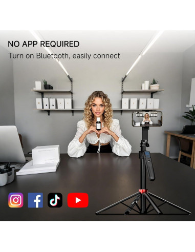 Trípode Automático de Seguimiento Facial SENWOW para iPhone 180cm