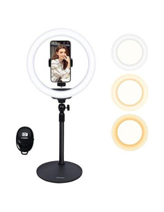 Anillo de Luz LED Xeneo DS-R10 80cm con Soporte para Teléfono