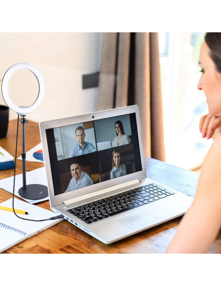 Anillo de Luz LED Xeneo DS-R10 80cm con Soporte para Teléfono