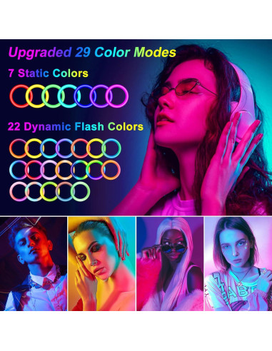 Luz de Anillo STALLY 31.24 cm con Trípode Ajustable 160 cm