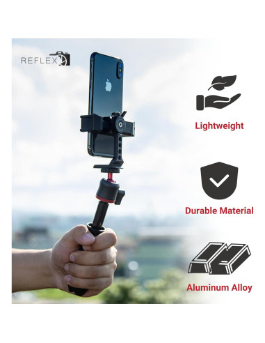 Trípode para Teléfono Móvil Reflex Camera CM-TE201 360