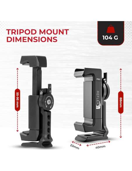 Trípode para Teléfono Móvil Reflex Camera CM-TE201 360