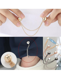 Clips de Ropa Magnéticos Multifuncionales - 4 Piezas 2