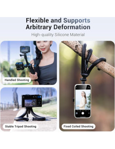 Trípode Flexible Magnético JJC TP-MS1 para iPhone y Cámaras 2