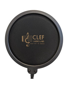 Filtro Pop Profesional Clef Audio Labs con Brazo Flexible 360 2