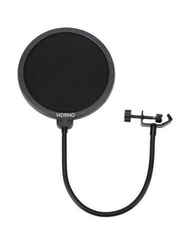 Filtro de Pop Profesional con Soporte Flexible para Micrófono