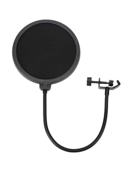 Filtro de Pop para Micrófono Profesional con Brazo Flexible 360