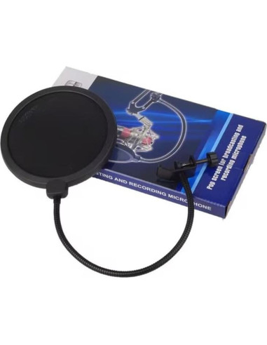 Filtro de Pop para Micrófono Profesional con Brazo Flexible 360